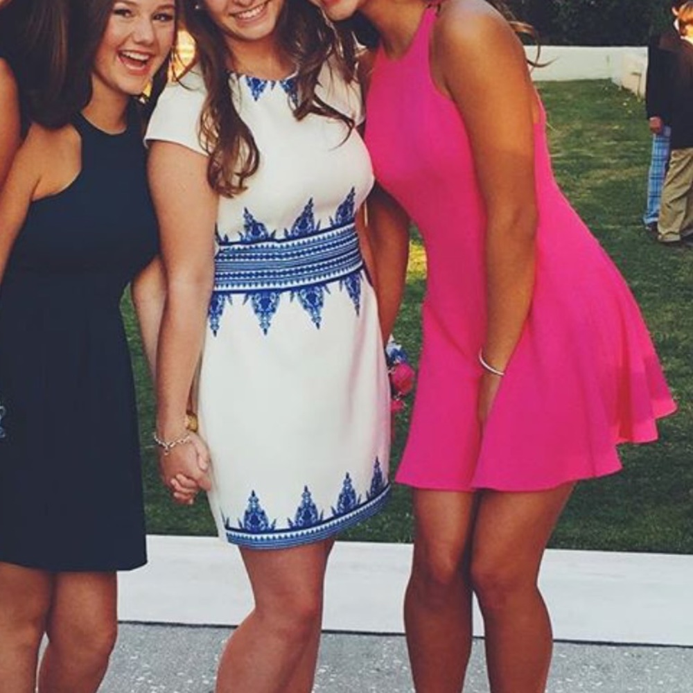 Hot pink NBD Dress